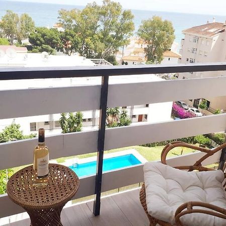 Modern studio near beach. Sea, pool&WI-FI Benalmádena Esterno foto